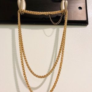 Long gold chain